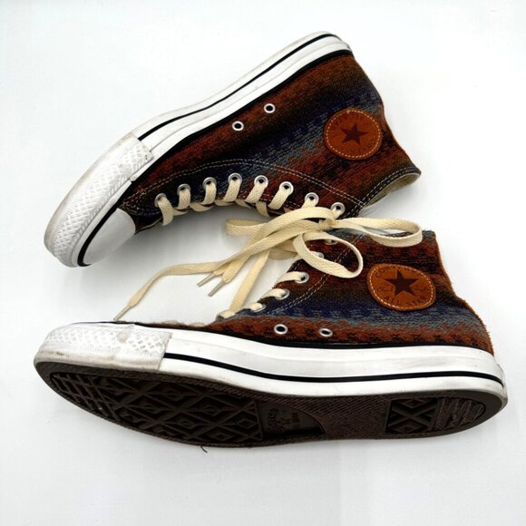 Converse Chuck Taylor MULTI-COLOR Space Casual Sneakers southwest flannel suede - Picture 7 of 12